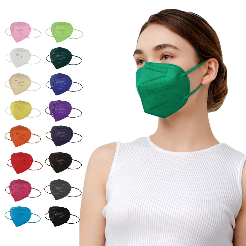Andum melt blown directly sales mass spot protective civil anti dust single useface disposable mouth mask with decorative