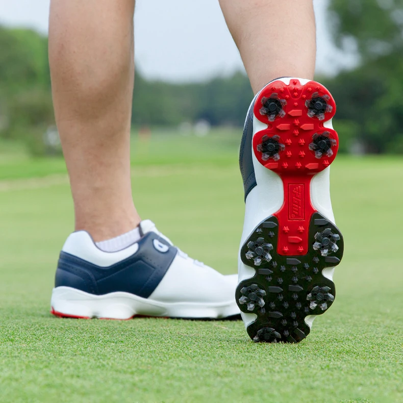 PGM XZ225 golf shoes men spikes waterproof replaceable nonslip studs mens golf shoes