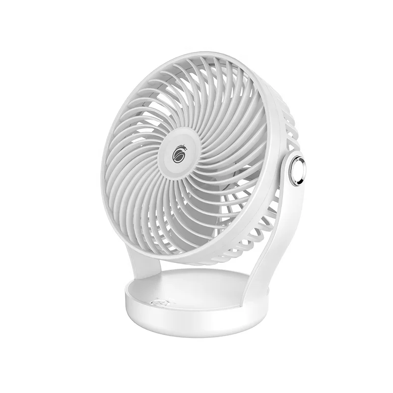 KONFULON 2024 Wholesale Trending Rechargeable Electronic Desktop Fan with Portable Design for Fast Cooling in Summer