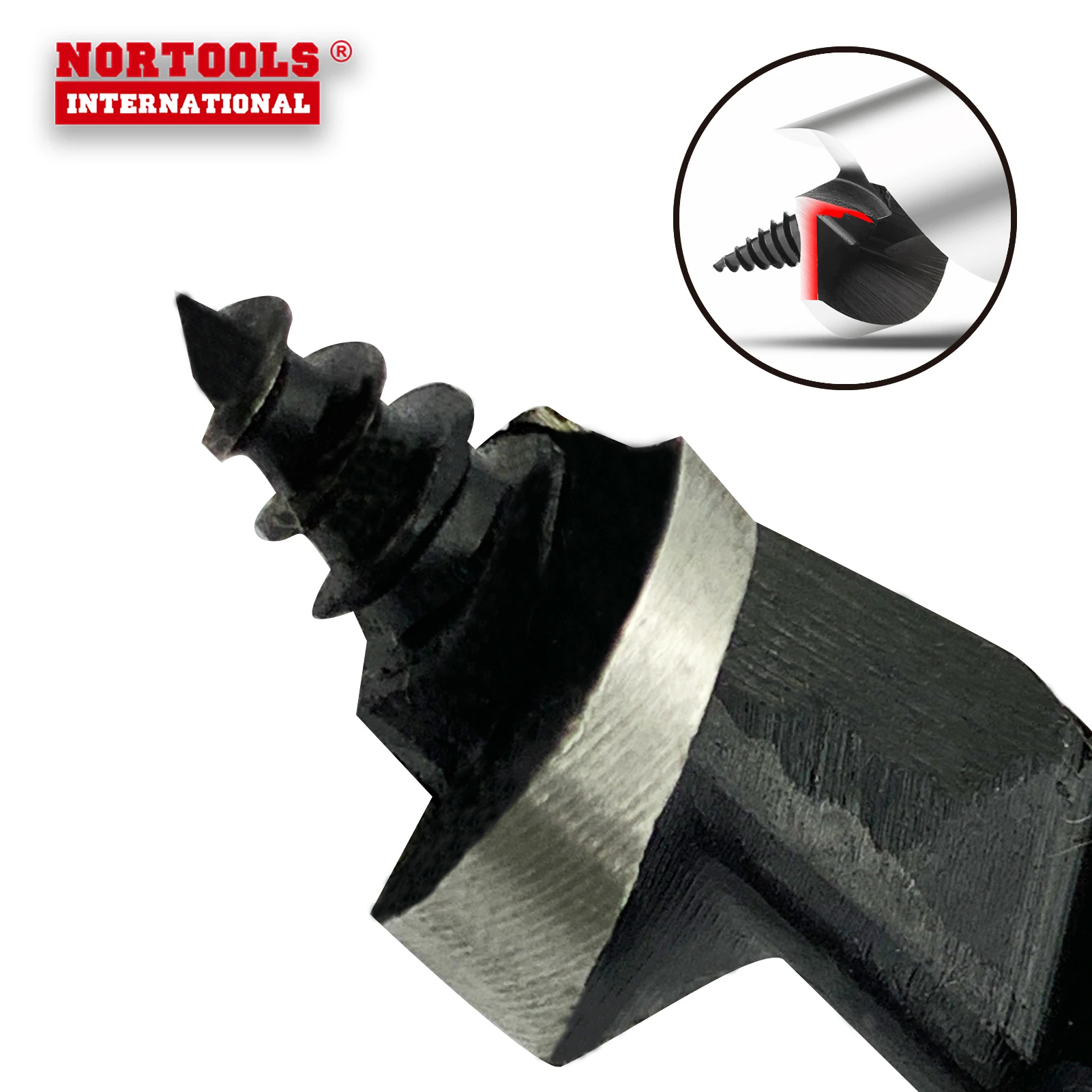 6 Pieces 230 mm Hex Shank Auger Bits for Woodworking Drilling