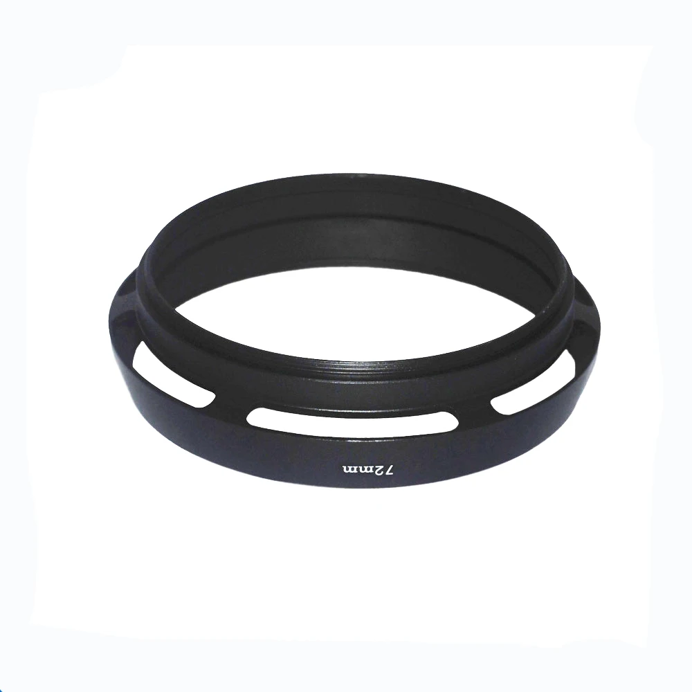 
72mm 77mm Black Vented Curved Metal camera lens Hood for Leica M for Pentax for Sony for Olympus For canon for nikon 