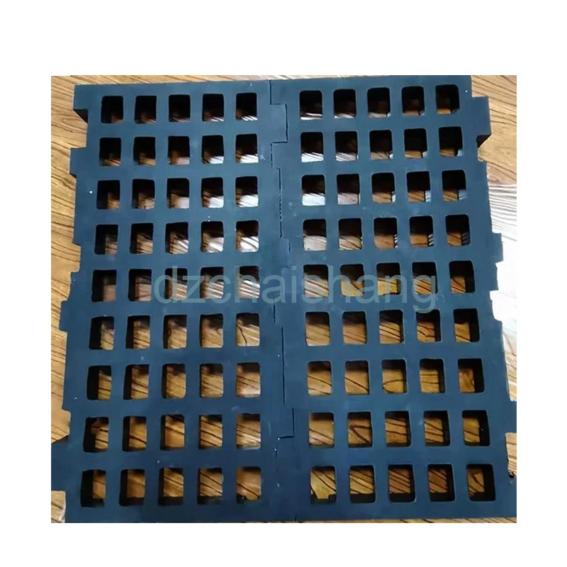 Desand mining ore plant vibration screen machine polyurethane rubber screen mesh
