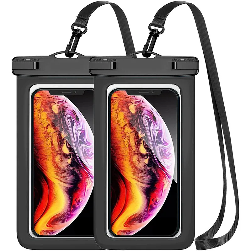 Wholesale PVC Universal Size Underwater IPX8 Water proof Pouch Case Waterproof Phone Bag for Mobile Phone