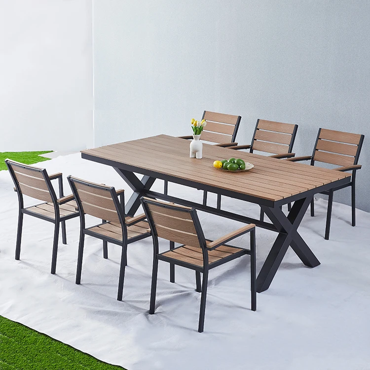 rustic outdoor dinning furniture dining 1 table and 4 chair set aluminum fancy sectional bed sofa wicker patio garden sofas