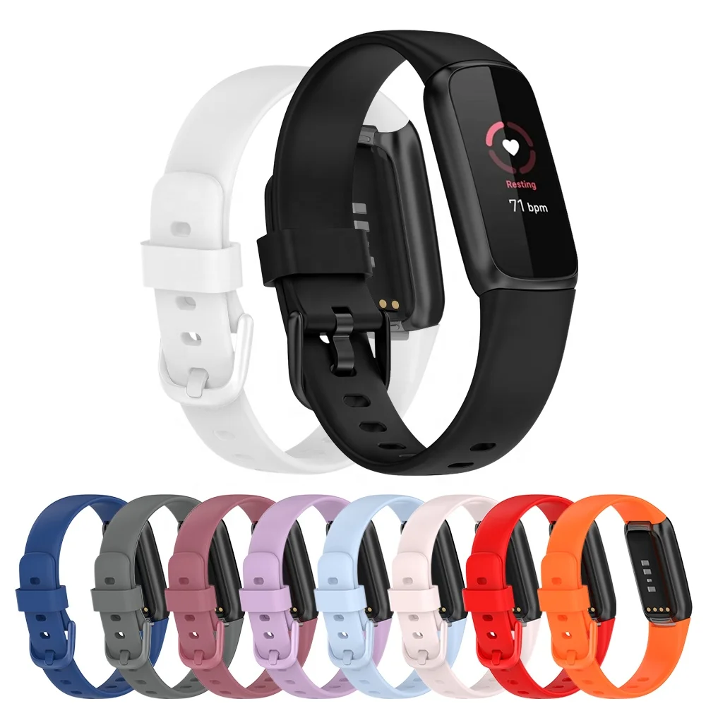 Amazon Best Selling 2021 official Size  Band For Fitbit Luxe Band, Adjustable Replacement Silicone Sport Strap Small Large