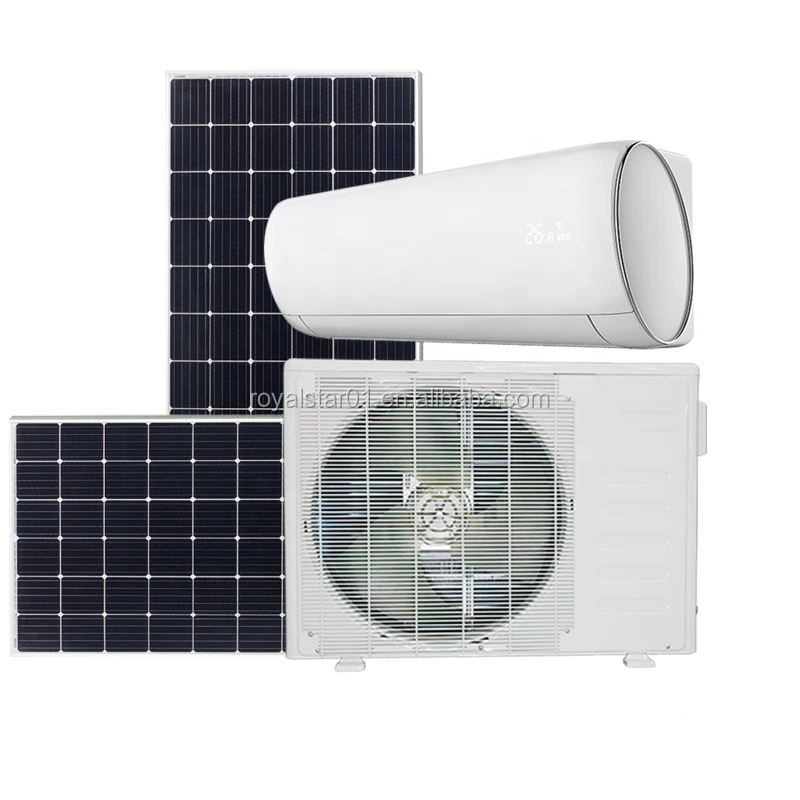 100% Solar Air Conditioner off-grid 48V DC Air Conditioning