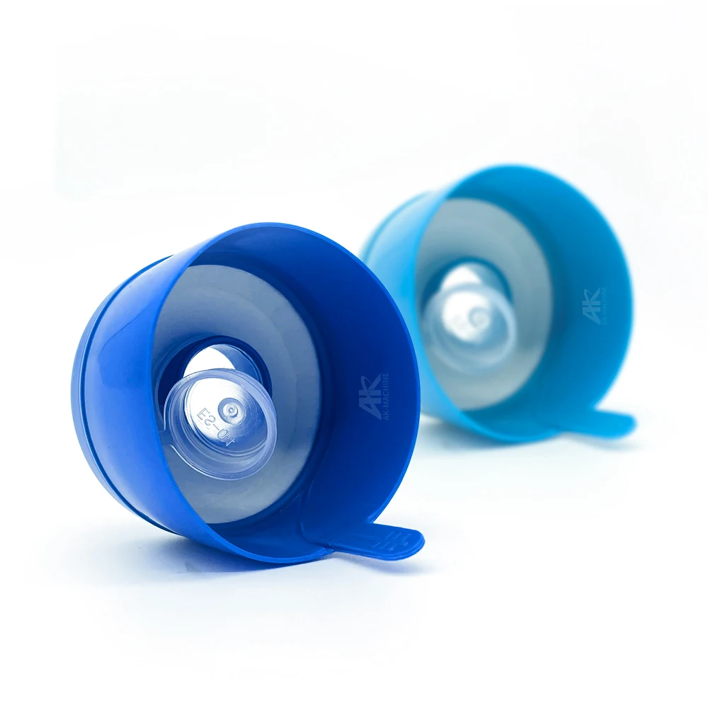 100% new material colorful 19 liter water bottle caps 55mm neck size 5 gallon plastic bottle cover