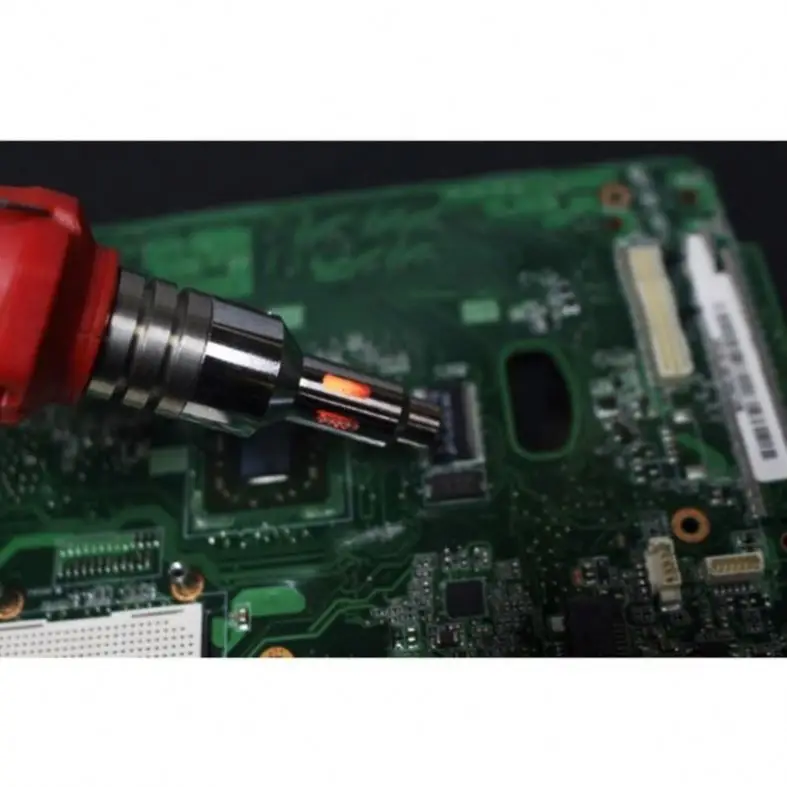 Red  HS-1115K Soldering Iron Professional 10 in 1 Soldering Iron Set Butane Gas Soldering Iron Set 26ml Welding Equipment