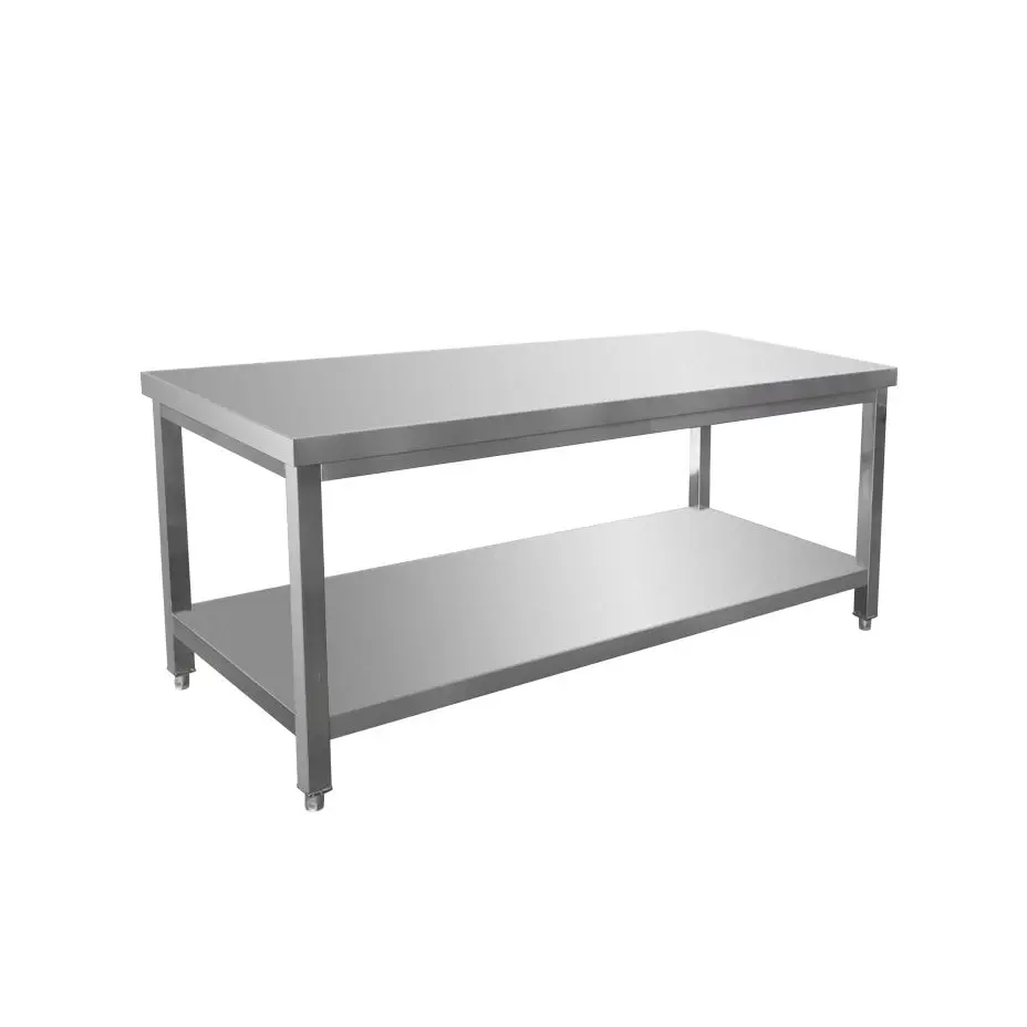 Easily Assemble Heavy Duty Kitchen Worktable Wide use Stainless Steel workbench