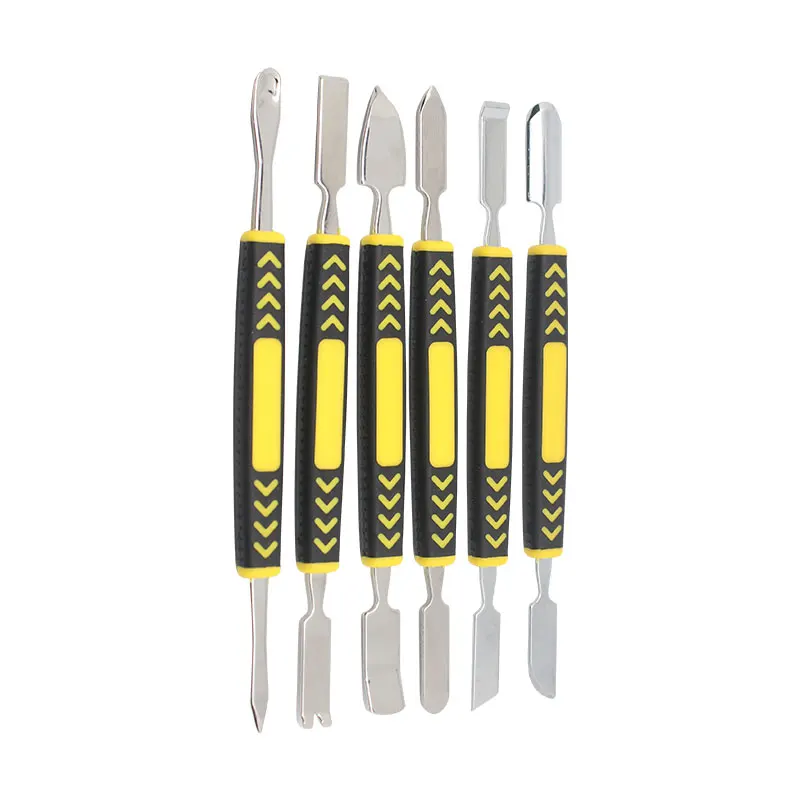 6-piece Metal Spudger Set crowbar manual tool For mobile phone laptop Maintenance repair tool kit