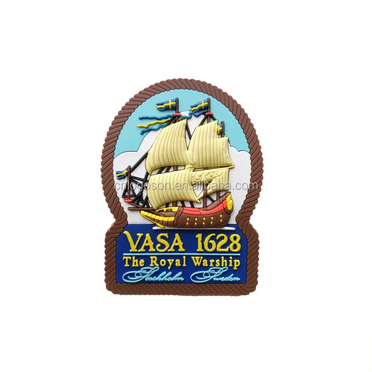 High quality factory custom flags make soft pvc 3d fridge magnets tourism souvenir