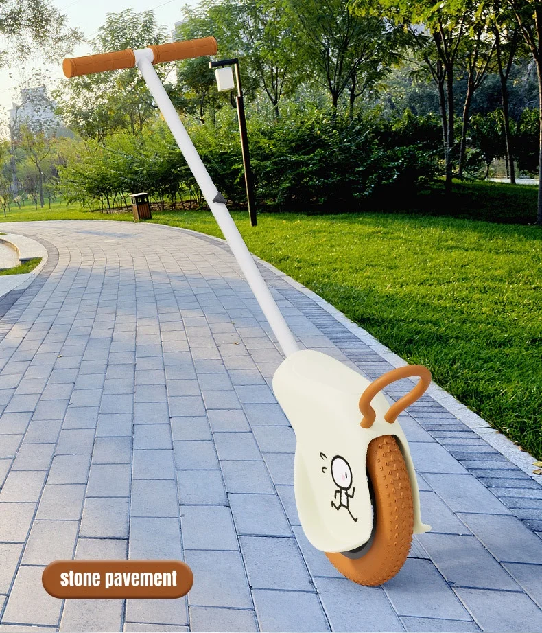 Newest Arrival Baby Toy Car Child Parent Push Chair One Tyre Baby Wheelbarrow for Kid 2-5 Years Old Monocycle