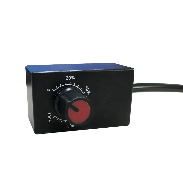 Compact Knob Passive Dimmer Electronic Potentiometer for 0-10V Dimmable LED Driver LED Grow Light Dimmer Led light Dimmer