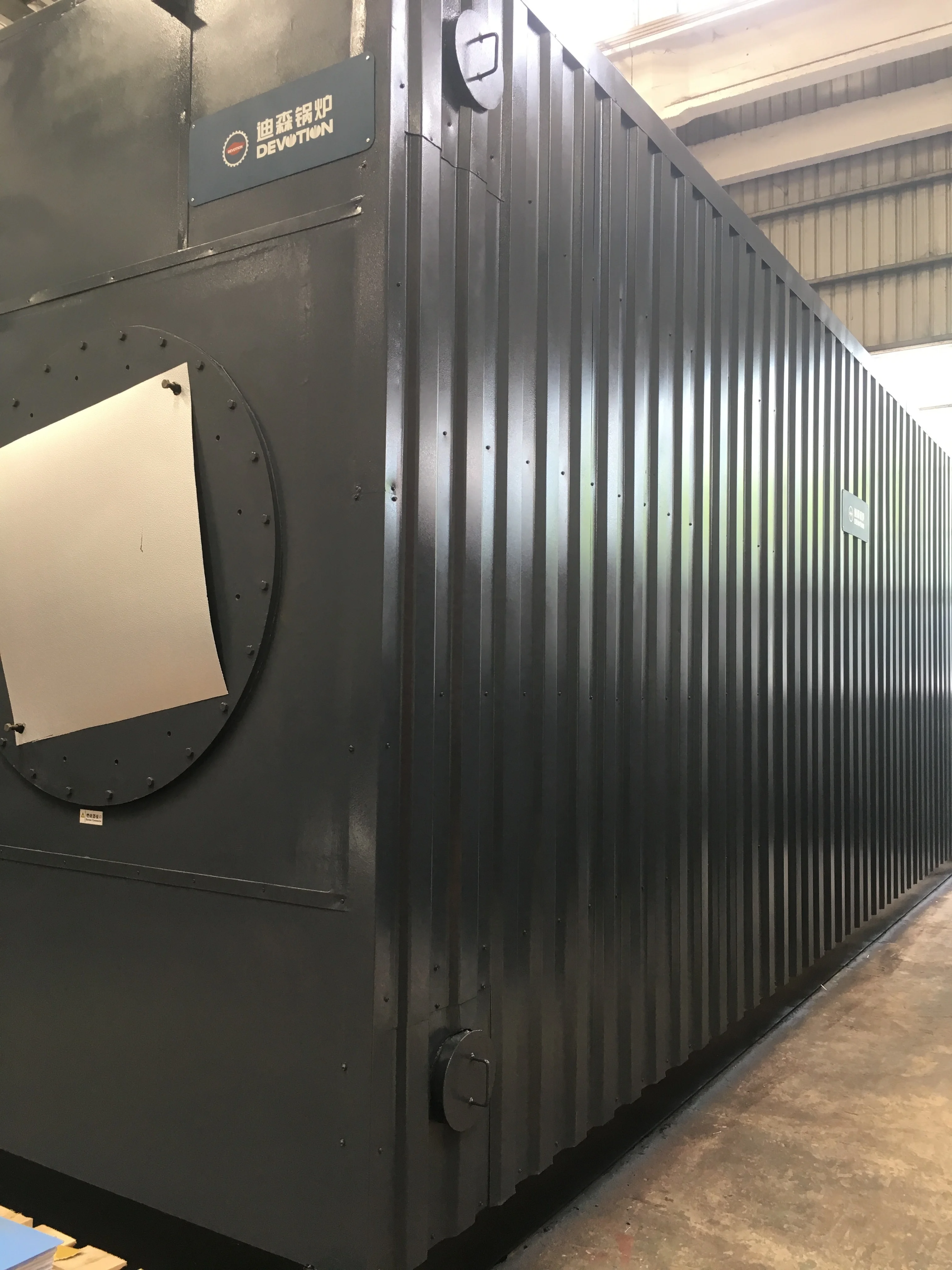 Паровой котел на природном газе для электростанции, с большой мощностью 10-40 тонн