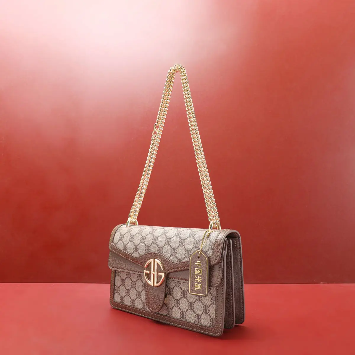 Supplier Wholesale GG Brand Handbags Top Quality Leather Vintage Women Small Chain Shoulder Bags Crossbody Handbag For Female