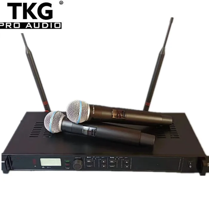 TKG 635-668nhz ULXD4D True Diversity uhf professional wireless microphone system