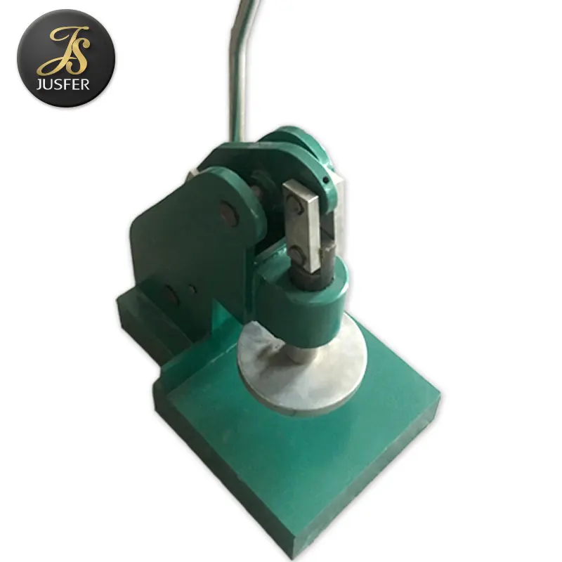 Manual press to cutting fabric or leather machine cutting fabric machine