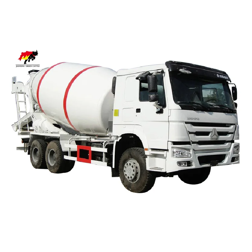 China Hottest Selling New 8 Cubic Meters Self Loading 6x4 Concrete Mixer Truck