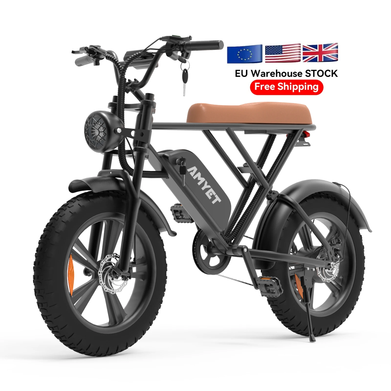 Europe Warehouse Fast shipping  adults fat tire electric bike 20inch Electric Bicycle E Bike