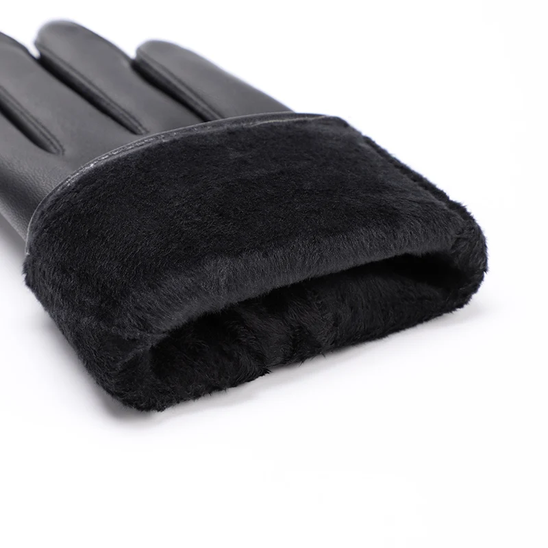 Hot Sale Style Real Leather Warm Cool Women Leather Winter Gloves