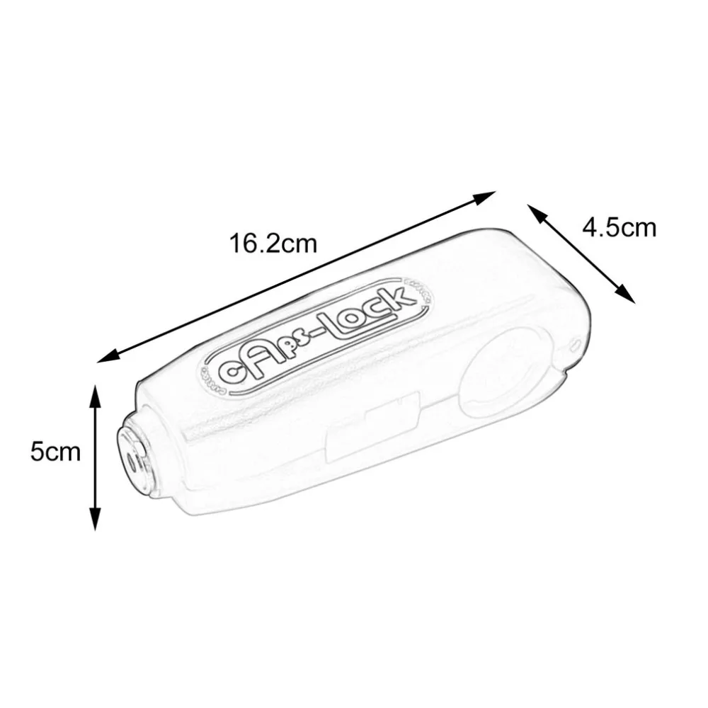 Universal Motorcycle Scooter Handlebar Grip Lock Upgraded Light Weight Anti Theft