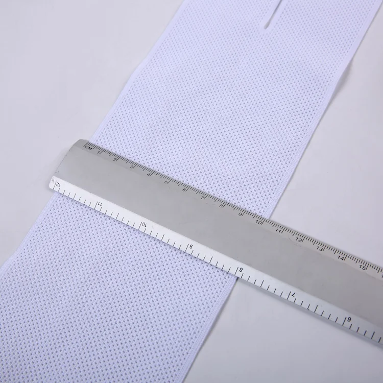 China wholesale popular jacquard hign quality apparel webbing elastic band fabric for suspenders cycling clothes