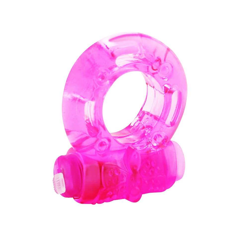 Sex Toy For Men Penis Ring G-spot Vibration Latex Sex Toy For Man Vibrating Cock Ring