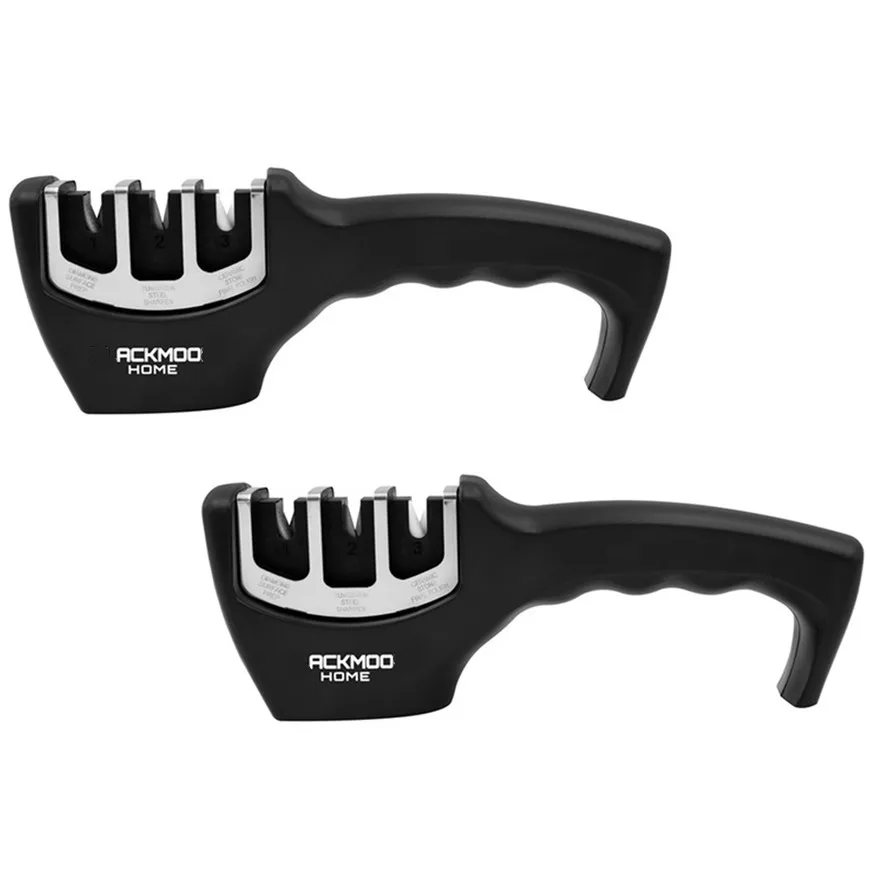 3-stage Knife sharpener for sharpening and polishing
