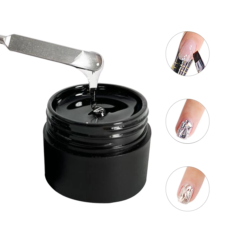 Nail salon painting art extend varnish low MOQ customization free sample soak off UV nail extension builder poly gel polish