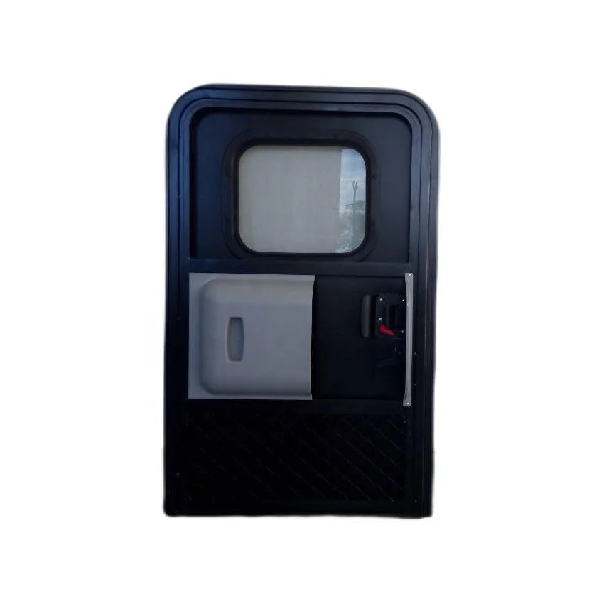 Teardrop Door with fixed window Mosquito Mesh Caravan RV Camper Trailer Door