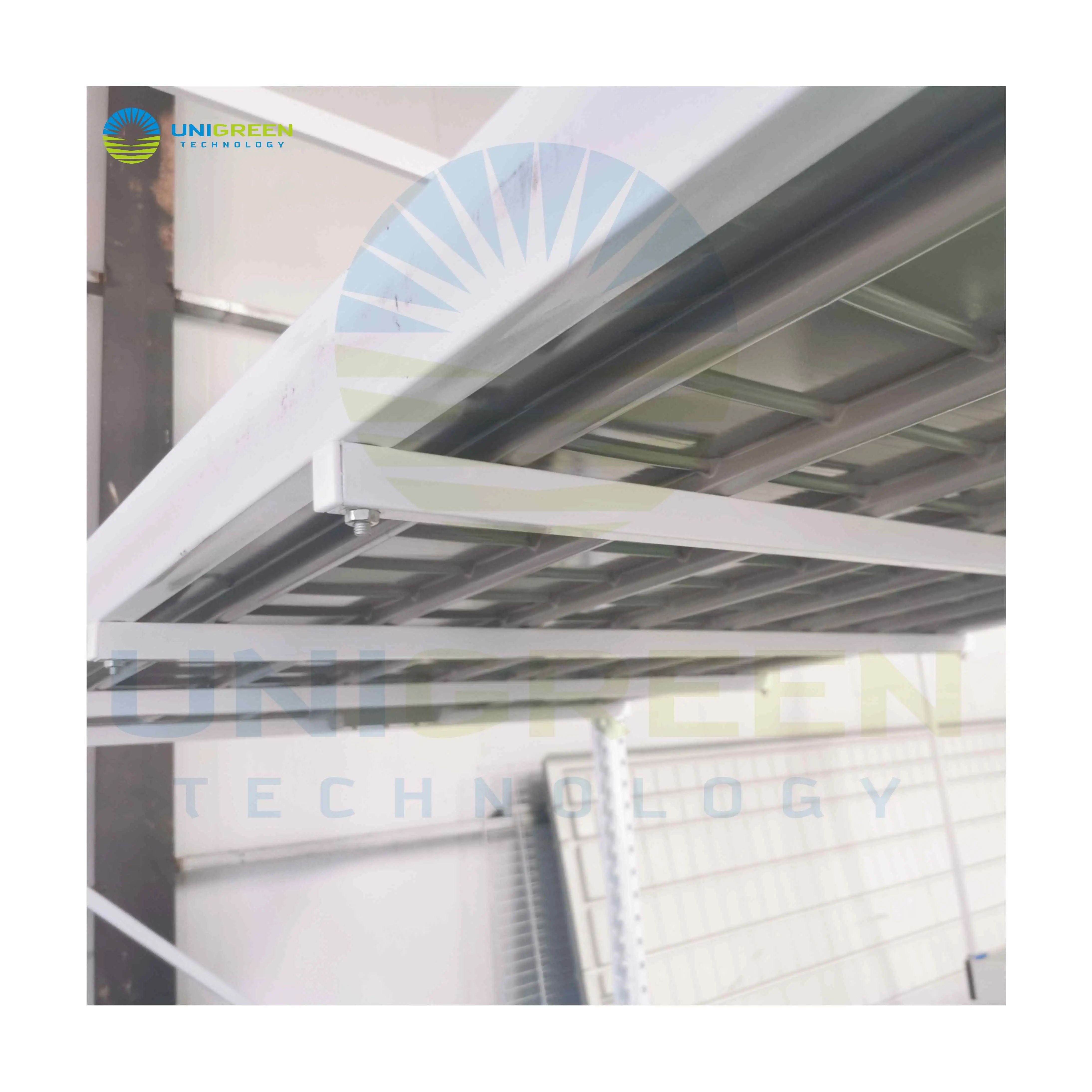 Vertical Grow Rack System 2 Tier With 4x8 Ebb And Flow Tray 3 Level Vertical Grow Work Bench Grow Rack System For Plant Growing