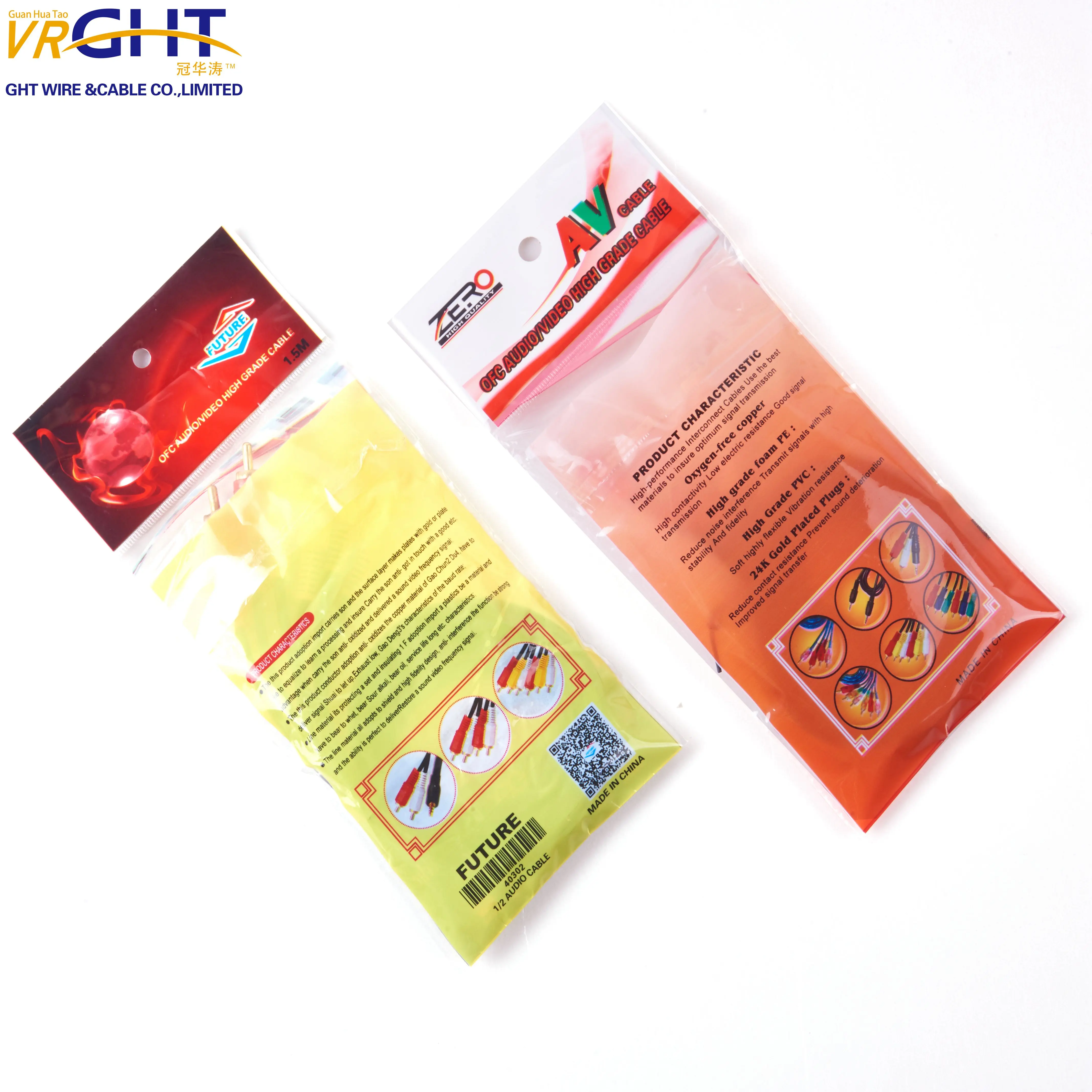 3RCA Male to 3RCA Male Audio Video Cable RCA Splitter Cable 1.5M 3M 5M splitter rca