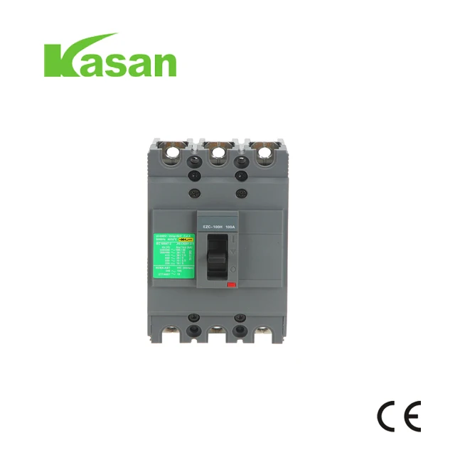 Easypact EZC 100 MCCB 3P molded case circuit breaker with 15A 16A 20A 25A 30A 32A 40A 45A 50A 60A 63A MCCB