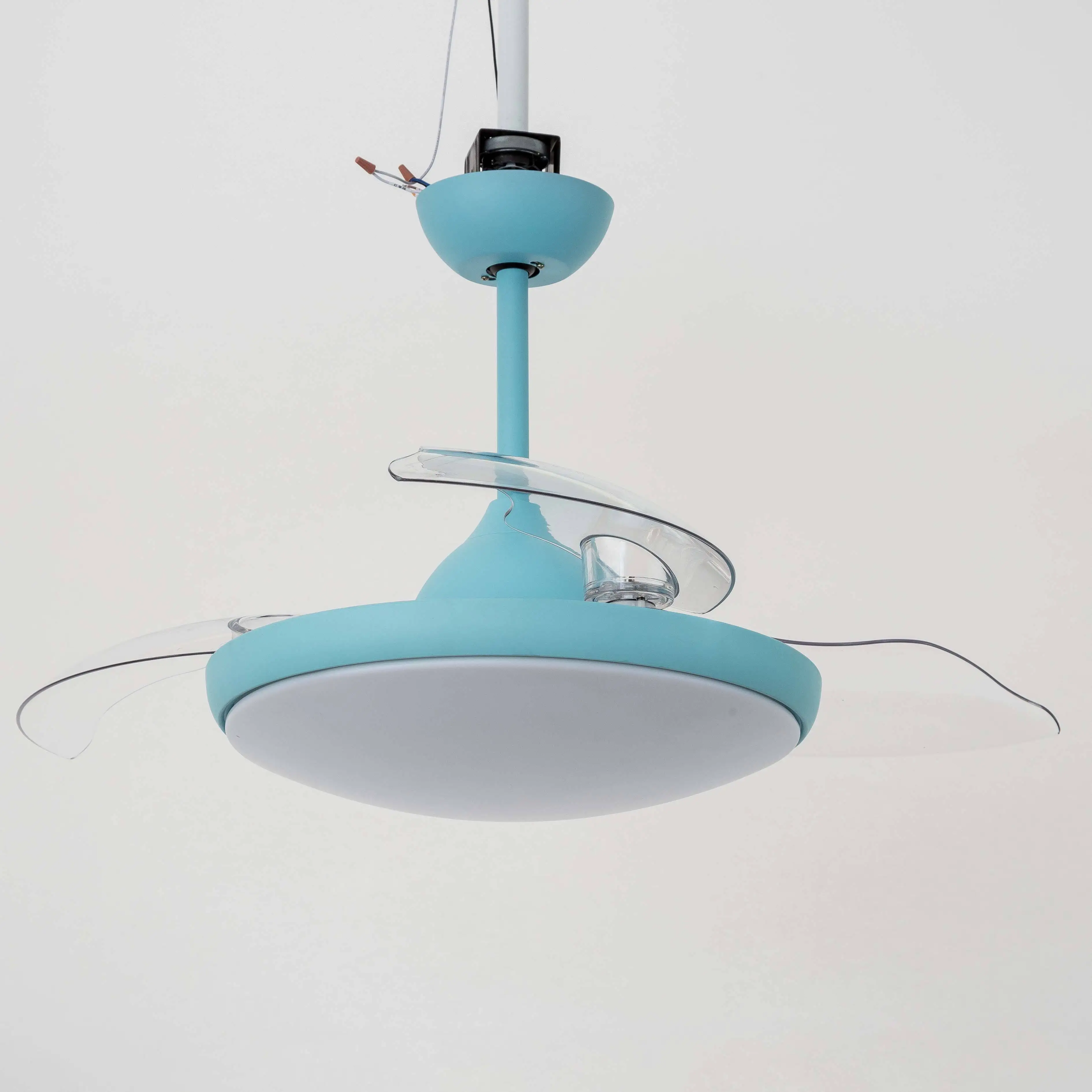 Home Appliance Decorative Ceiling Fans Hidden Blades Ceiling Fan LED Lamp
