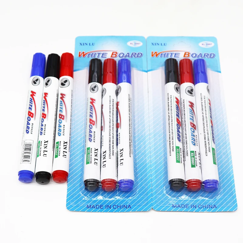 
Custom wholesale colorerasable magnetic whiteboard pen school and office supplies whiteboard large markerpen child stationery 