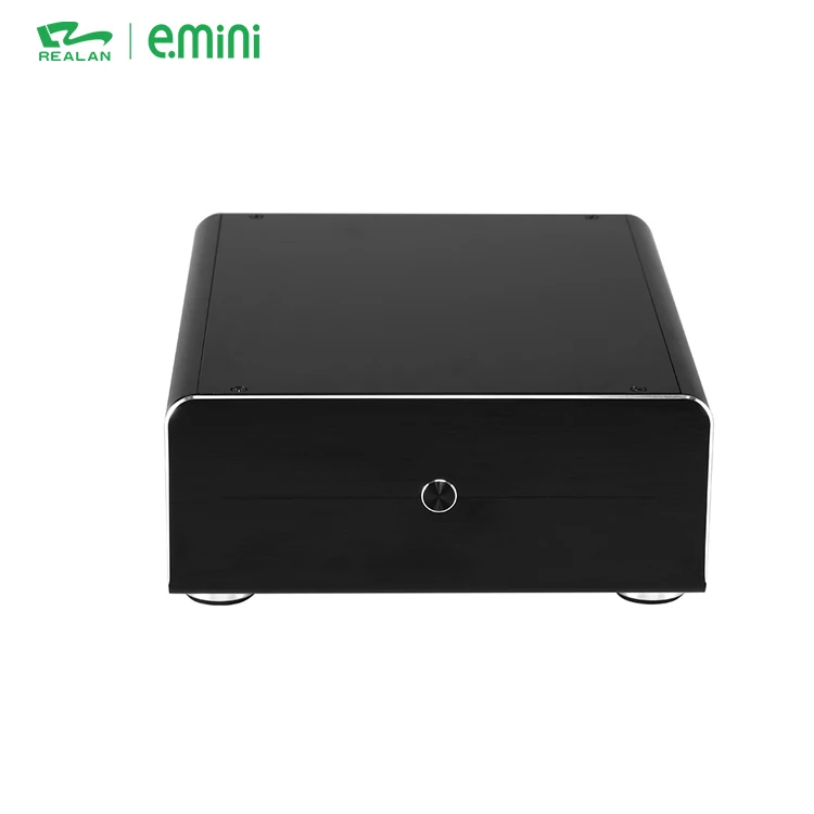 Realan E-i5S mini thin aluminium computer chassis