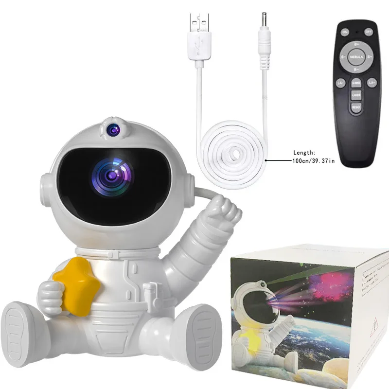Laser Astronauta Projector Kid Bedroom Multi-Color Sky Star Projector Smart Star Night Starry Projector