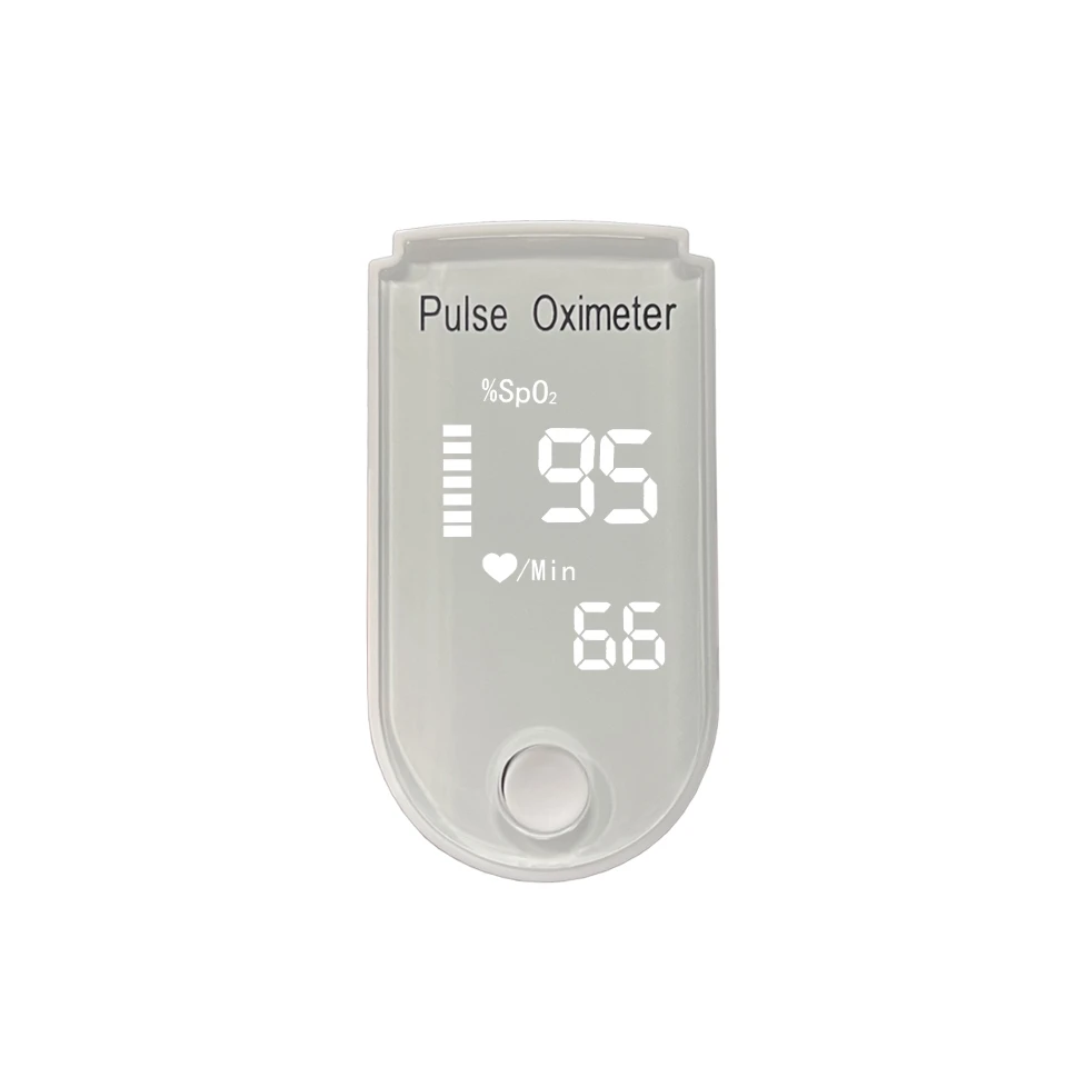 Medical pulse and heart rate monitor Blood oxygen and heart rate Blood oxygen meter finger monitoring