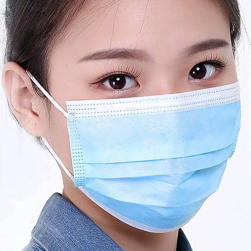 Disposable 3 layer Design Blue Colorful Surgical Mask for Adult or kids