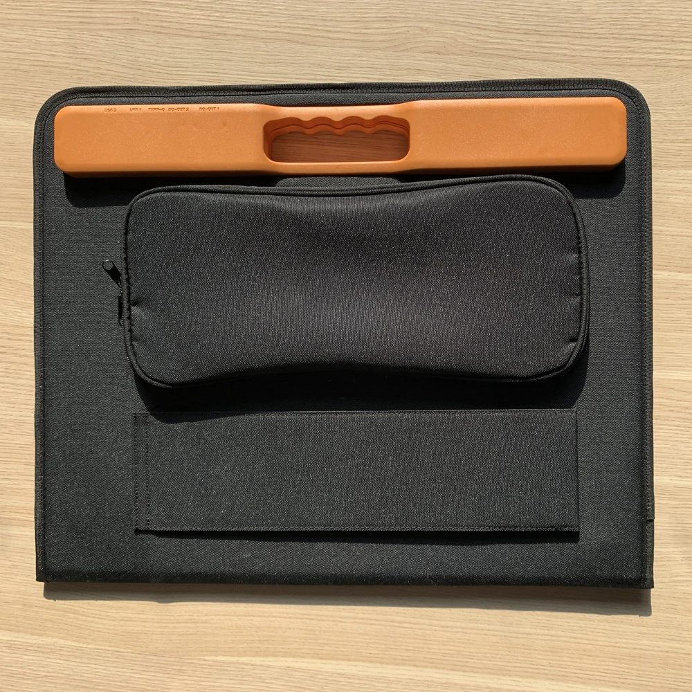 Quinntek foldable solar panel 100w PET surface material portable folding solar panels easy to carry