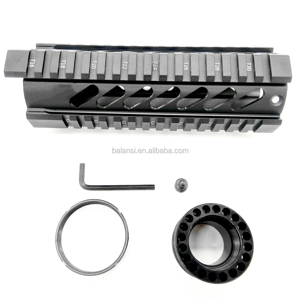 7 inch M4 M16 Free Float Quad  ar 15 Handguard Picatinny Mount 7 inch for ar15  m4 m16