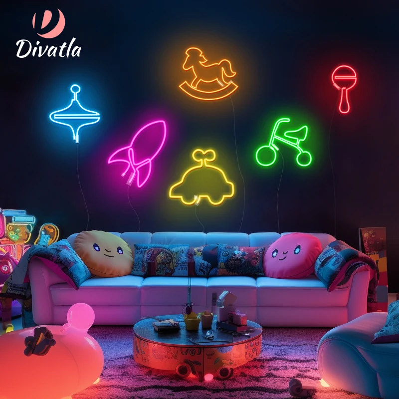 Manufacturer Wholesale DIY Love Neon Led Lights Flexible Soft Strip For Bedroom Home Decoration Led Strip Light