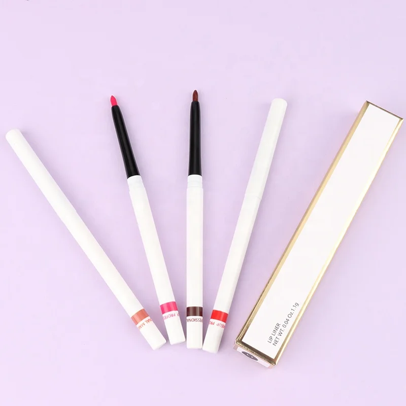 High Quality Waterproof Matte Lipliner And Lipstick Long Lasting Vegan Lip Liner Custom Logo