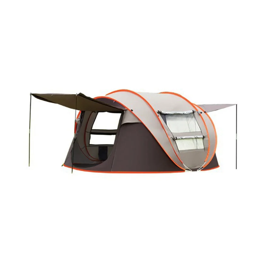Free build outdoor Fully automatic field Rainproof boat  Instant Camping Beach pop up tent
