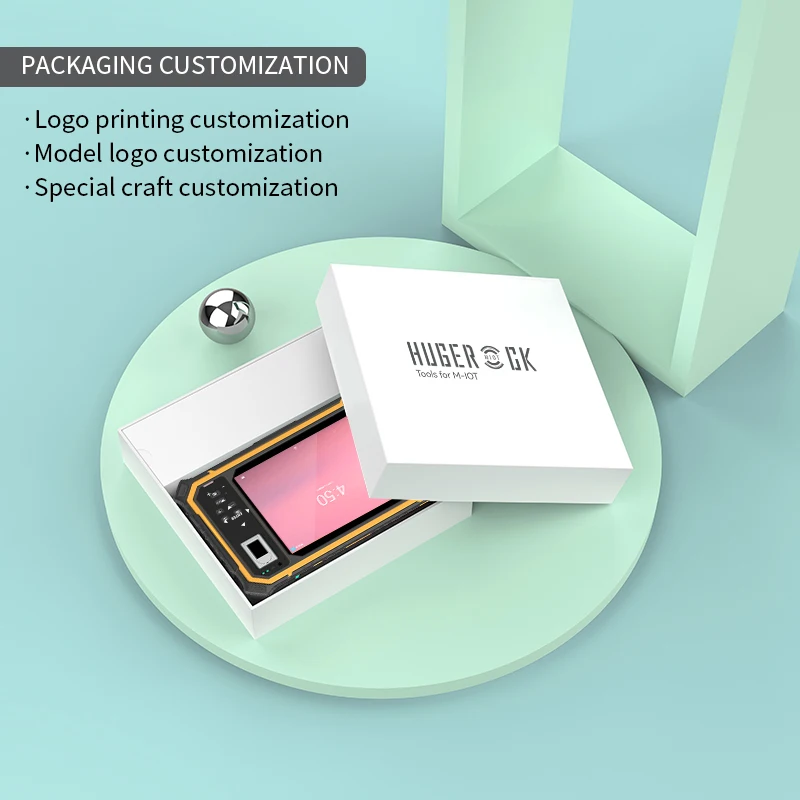 HUGEROCK T80 8 Inch Biometric Fingerprint Scanner Gps Hardware Rugged Ip67 Tablet Industrial Android Smart Pos Terminal MTK