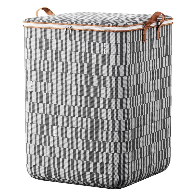 Foldable Large Capacity Dustproof Storage Bag Container Portable Clothing Organizer Quilt Storage Bag Dirty Laundry Basket