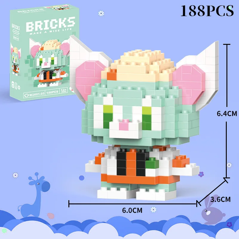 Wholesale Children Diy Bricks Toys Set Characters Models Games Mini Figures Cheap Mini Building Blocks Le Animation Building