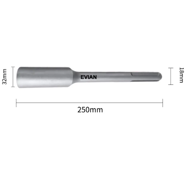 Evian Tools Wholesale Top quality 40cr  steel SDS Max demolition ground rod driver for Driving 5/8 and 3/4 inch Ground Rod