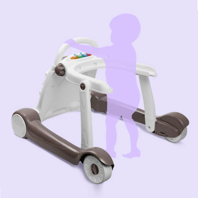 BABYLAND NEW DESIGN FOLDABLE KIDS WALKING CHAIR/WHHOLESALE BABY WALKER WITH ACTIVITY TOYS AND FLASHING LIGHT