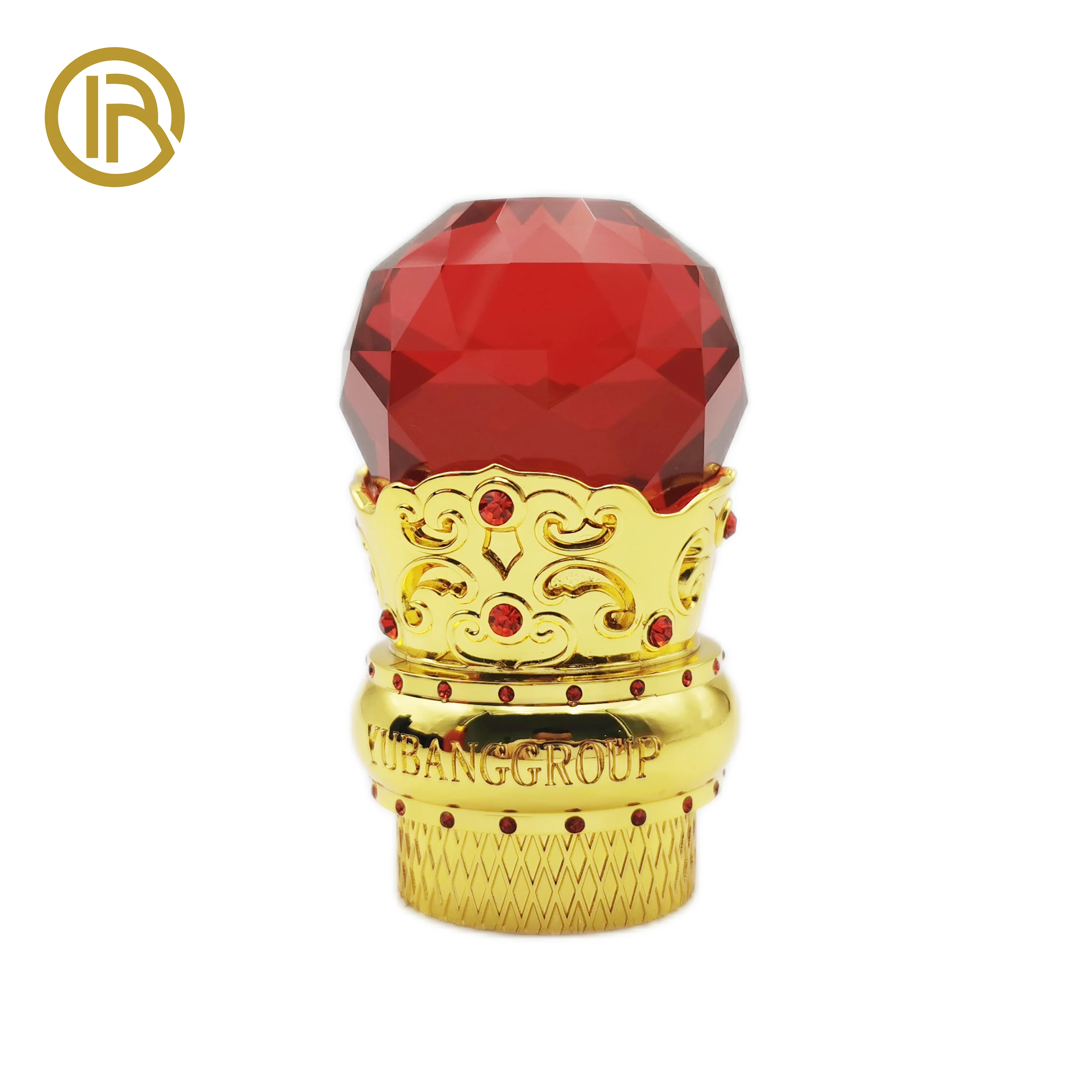 Luxury Design Custom Wine Bottle Crystal Zamac Red Wine Cap Gifts for Wine Liquor Decoration